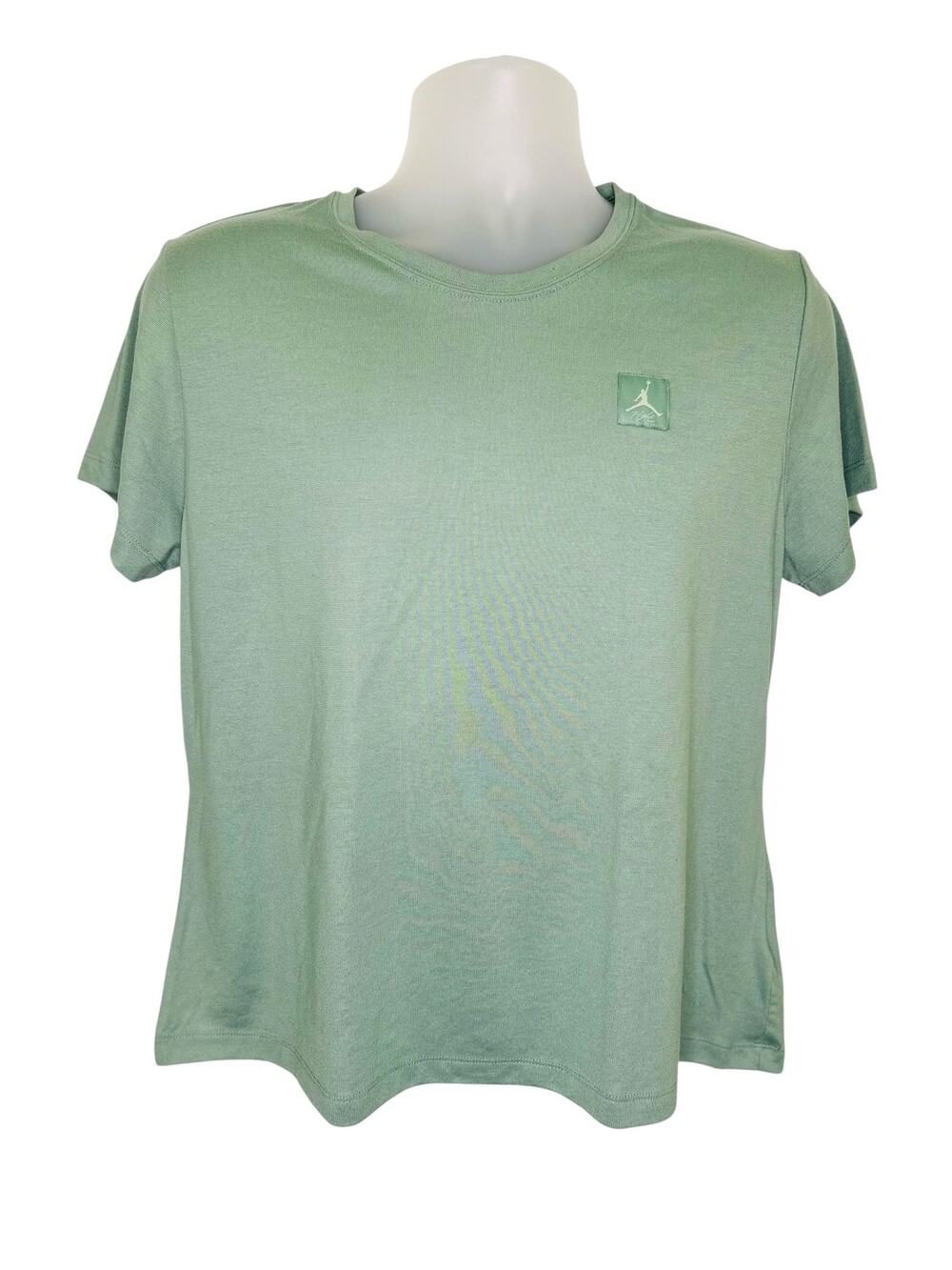 Michael Jordan Boys Sage Green Cotton Modal Short Sleeve T-Shirt XL